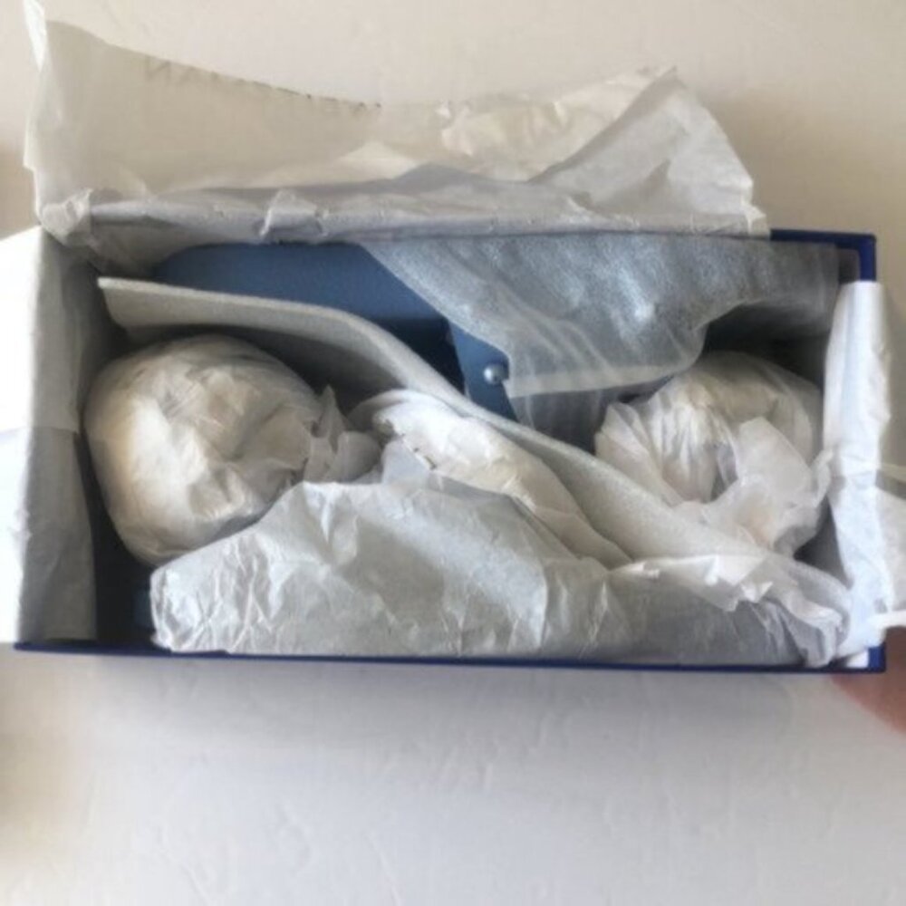 Stuart Weitzman Studded Leather Slides Sandals Mu… - image 3